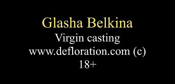  Glasha Belkina virgin babe masturbating
